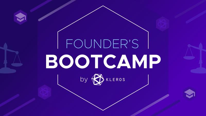 Founder's Bootcamp by Kleros